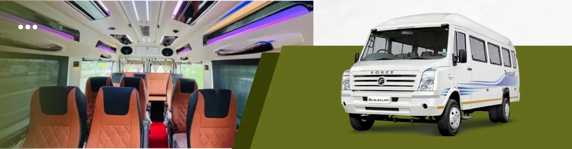 Tempo Traveller 20 Seater